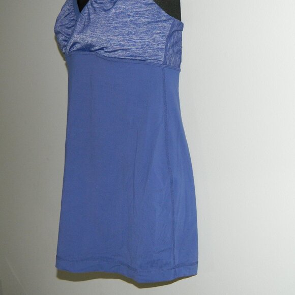 3 for/ $25 Lululemon Purple Long Workout Halter Tank Top Size 10 - Picture 8 of 16